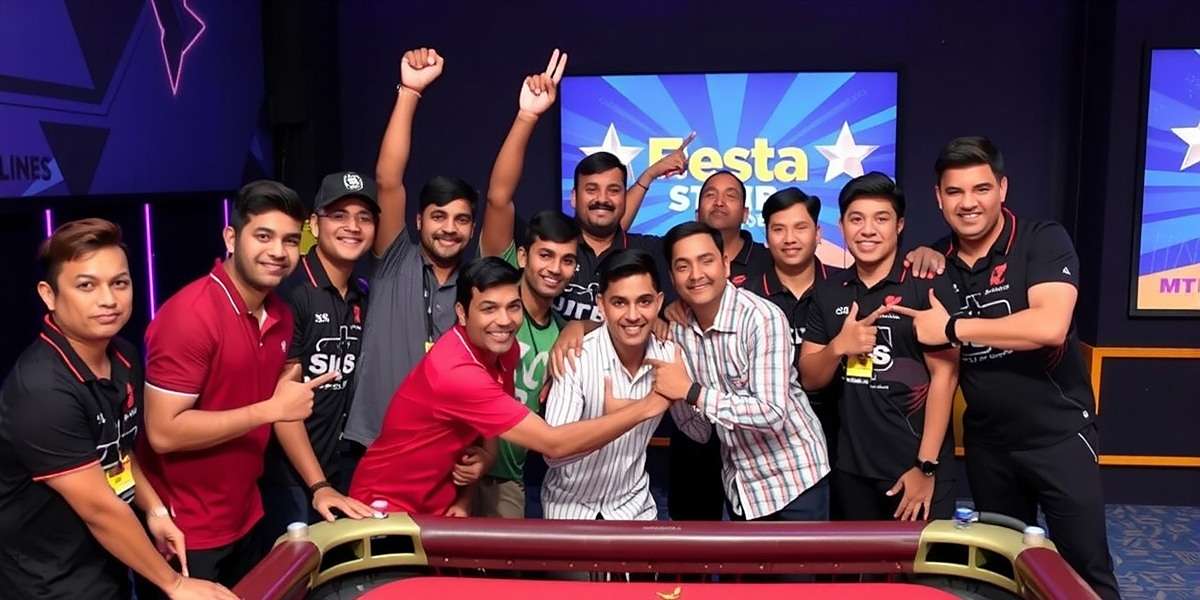 Unity Through Gaming in Fiesta Strike Stars Fiesta Strike Stars players from different Indian states celebrating a victory together, showcasing national unity through gaming